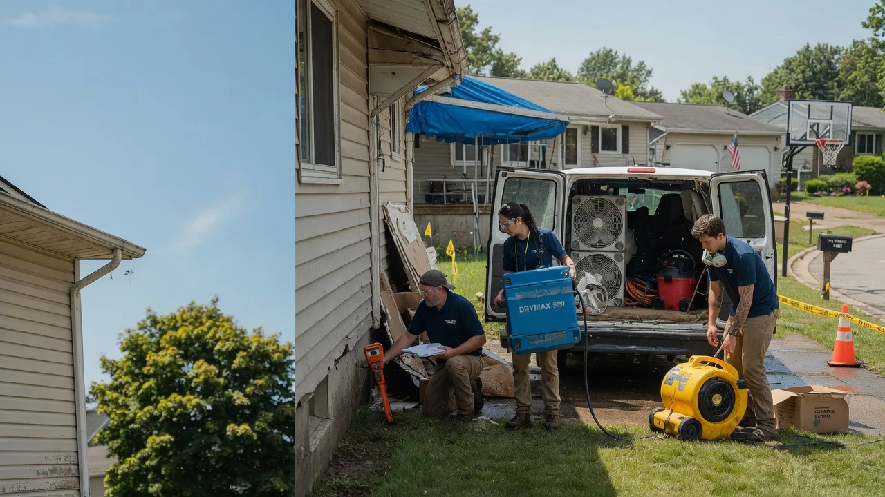 Ceiling Leak Cleanup in Ashland, NY near me